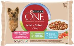 ONE Mini-Small Dog Weight Control Steril 4x100 g