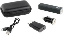 Clip Sonic Incarcator Set accesorii telefon mobil TEA148, Baterie, USB, AC, Incarcator masina, Negru (TEA148)