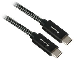 Sharkoon USB 3.1 C-C black / grey 0.5m - Aluminum + Braid