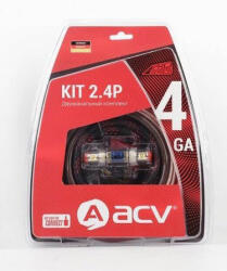 ACV Kit cablu amplificator ACV KIT 2.10BR, 6 mm2 (KIT 2.10BR)