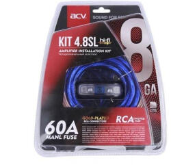 ACV Kit cablu amplificator ACV KIT 4.8 SL, 10 mm2 (KIT 4.8 SL)