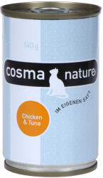 Cosma 6x140g Cosma Nature csirkemell & tonhal nedves macskatáp