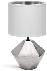 Aigostar B. V. Aigostar - Asztali lámpa 1xE14/40W/230V ezüst/fehér AI0173 (AI0173)