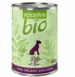 zooplus zooplus Bio Adult Curcan cu dovlecel & zucchini - 6 x 400 g