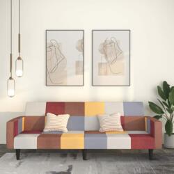 vidaXL Canapea extensibilă cu 2 locuri, material textil (337476) Canapea