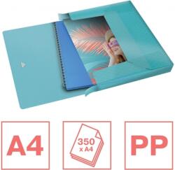 Esselte Mapa cu elastic Colour breeze Jumbo, PP, A4, 350 coli Esselte albastru E626264