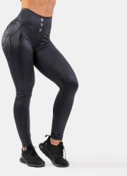 NEBBIA Bubble Butt leggings magasított derékkal 586 - Glossy Look (S) - NEBBIA
