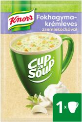 Knorr Cup a Soup instant fokhagymakrémleves zsemlekockával 18 g - online