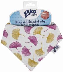 XKKO Bandana pentru bebelusi din bumbac organic Xkko - Gingko (8594161577300) Bavata