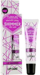 FLOSLEK Balsam strălucitor pentru buze - Floslek Lip Care Shimmer Metalic Pink 10 g