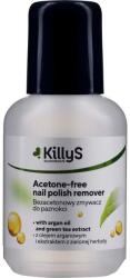 KillyS Soluție cu ulei de argan pentru îndepărtarea ojei - KillyS Nail Polish Remover 50 ml