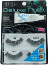 Ardell Set gene false - Ardell Deluxe Twin Pack Lashes #105 With Applicator