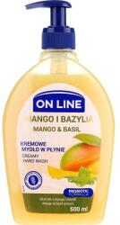 On Line Săpun lichid - On Line Mango & Basil Creamy Hand Wash 500 ml - makeup - 18,90 RON