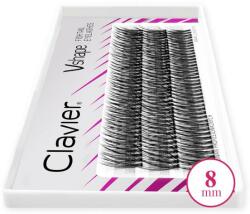 Clavier Gene false, 8 mm - Clavier V-Shape Eyelashes