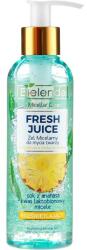 Bielenda Gel de curățare pentru față - Bielenda Fresh Juice Micellar Gel Pineapple 190 g