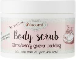 Nacomi Peeling scrub pentru corp Budinca de căpșune-guava - Nacomi Body Scrub Strawberry-Guawa Pudding 200 g
