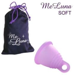 Me Luna Cupă menstruală, inel, mărime S, roz - MeLuna Soft Shorty Menstrual Cup Ring