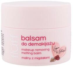 Fluff Balsam demachiant Zmeură și migdale - Fluff Makeup Removing Melting Balm 50 ml