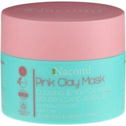 Nacomi Mască cu argilă roz pentru față - Nacomi Pink Clay Mask 50 ml