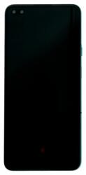  OnePlus Nord előlap keret, lcd kijelző és érintőpanel fekete, gyári felújított
