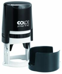 COLOP Bélyegző, kör, COLOP Printer R 40 , lila cserepárnával (IC1034061) - iroda24