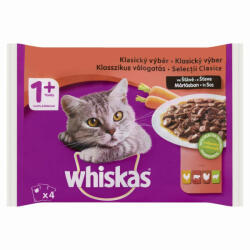 Whiskas 4x85g Klasszikus ételek mártásban DC45K/ DF22X - krizsopet