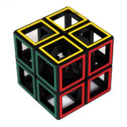 Joc logic Mefferts Hollow Two by Two Cub 2x2, cub fara nucleu, 18 x 9 x 9, 5 cm (NBN000RCNT5095)