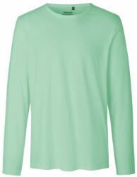 Neutral Hosszú ujjú férfi póló organikus Fairtrade biopamutból - Dusty mint | XXXL (NE-O61050-1000303967)