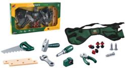 Set unelte constructii pentru copii, cheie fixa, centura scule, suruburi si alte accesorii de jucarie (NBN000G236)