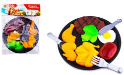  Set de joaca pentru copii, accesorii pentru bucatarie, alimente, 11 piese (NBN000986-111) Bucatarie copii