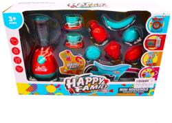 Blender cu lumini, sunete, doua cescute, fructe colorate si alte accesorii de jucarie pentru copii (NBN0006805)