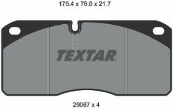 TEXTAR set placute frana, frana disc TEXTAR 2906705 (2906705)