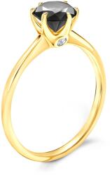 SAVICKI Inel de logodnă The Journey: aur, diamant negru - savicki - 10 328,00 RON