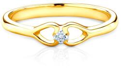 SAVICKI Inel de logodnă SAVICKI: aur bicolor, diamant - savicki - 2 234,00 RON