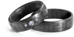 SAVICKI Verighete: carbon, emisferice, 6 mm - savicki - 3 947,00 RON