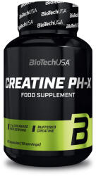 BioTechUSA Creatine pH-X - pentru masă musculară fără retenție de apă - 90 tablete