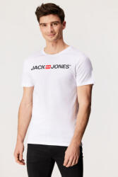 JACK & JONES Tricou Classic JACK AND JONES alb XL