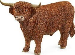 Schleich highland bull, play figure (13919) - vexio Figurina