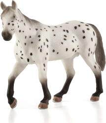 Schleich Hanoverian mare, black, toy figure (13927) - vexio Figurina