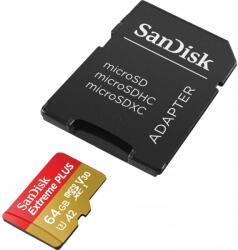 SanDisk Extreme Plus microSDXC 64GB (SDSQXBU-064G-GN6MA)
