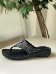 Marco Tozzi lábujjas fekete kényelmi papucs (2-27208-26)