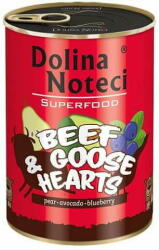 Dolina Noteci Super Food Beef & Goose hearts 400 g