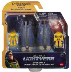 Mattel Lightyear: Hyperspeed - Zyclops és kapszulák játékszett (HHJ96)