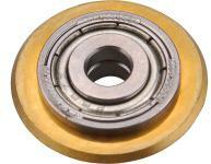  Vágókerék a 4770816, 4770817, 4770818 csempevágókhoz, titánium-volfrám-karbid, 22×6×5 mm, csapágyas (4770815)