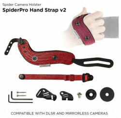 Spider Camera Holster SpiderPro Handstrap V2 (piros) (SP961)
