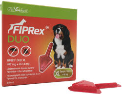 Fiprex XL 402 mg + 361, 8 mg rácsepegtető oldat kutyáknak 1x