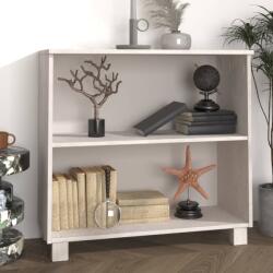 vidaXL Servantă „HAMAR, alb, 85x35x80 cm, lemn masiv de pin (340501) Comoda