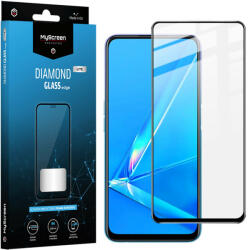MyScreen Samsung Galaxy M53 5G MyScreen Diamond Lite Edge 5D kijelzővédő üvegfólia fekete