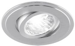 STRÜHM Alum kör alakú spot keret ezüst, GU10-es foglalattal (03096)