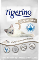  Tigerino Tigerino Performance White Intense Blue Signal Nisip pisici - Parfum proaspăt 2 x 12 l (cca. 24 kg)